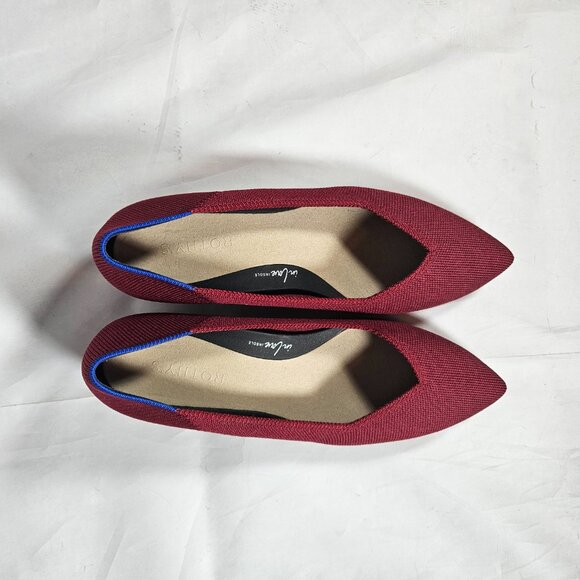 Rothy's The High Point Autumn Red Heels Women's Size 9 NWOT - Picture 5 of 11